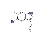3-Allyl-5-bromo-6-methyl-1H-indole
