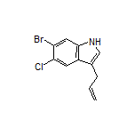 3-Allyl-6-bromo-5-chloro-1H-indole