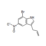 3-Allyl-7-bromo-5-nitro-1H-indole