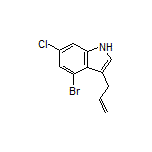 3-Allyl-4-bromo-6-chloro-1H-indole
