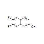 6,7-Difluoroquinolin-3-ol