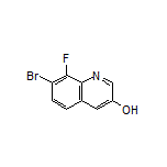 7-Bromo-8-fluoroquinolin-3-ol