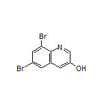 6,8-Dibromoquinolin-3-ol