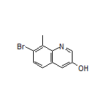 7-Bromo-8-methylquinolin-3-ol