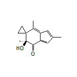 (S)-6’-Hydroxy-2’,4’,6’-trimethylspiro[cyclopropane-1,5’-inden]-7’(6’H)-one