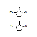 rac-(4R,5S)-4-Hydroxy-5-methyl-2-cyclopentenone
