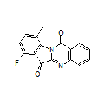 7-Fluoro-10-methylindolo[2,1-b]quinazoline-6,12-dione