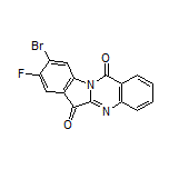 9-Bromo-8-fluoroindolo[2,1-b]quinazoline-6,12-dione