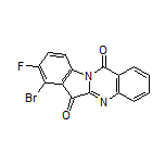 7-Bromo-8-fluoroindolo[2,1-b]quinazoline-6,12-dione