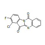7-Chloro-8-fluoroindolo[2,1-b]quinazoline-6,12-dione