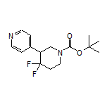4-(1-Boc-4,4-difluoro-3-piperidyl)pyridine