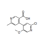2’-Chloro-5’-methoxy-6-methyl-[4,4’-bipyridine]-3-carboxylic Acid