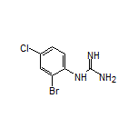 1-(2-Bromo-4-chlorophenyl)guanidine