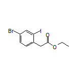 Ethyl 2-(4-Bromo-2-iodophenyl)acetate
