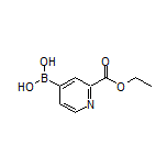 2-(Ethoxycarbonyl)pyridine-4-boronic Acid