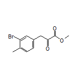 Methyl 3-(3-Bromo-4-methylphenyl)-2-oxopropanoate