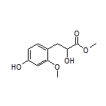 Methyl 2-Hydroxy-3-(4-hydroxy-2-methoxyphenyl)propanoate