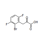 3-(2-Bromo-3,6-difluorophenyl)-2-oxopropanoic Acid