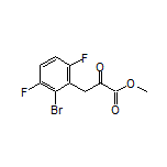 Methyl 3-(2-Bromo-3,6-difluorophenyl)-2-oxopropanoate
