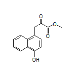 Methyl 3-(4-Hydroxy-1-naphthyl)-2-oxopropanoate