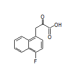 3-(4-Fluoro-1-naphthyl)-2-oxopropanoic Acid