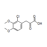 3-(2-Chloro-3,4-dimethoxyphenyl)-2-oxopropanoic Acid