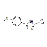 2-Cyclopropyl-5-(4-methoxyphenyl)-1H-imidazole