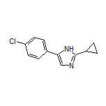 5-(4-Chlorophenyl)-2-cyclopropyl-1H-imidazole