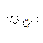 2-Cyclopropyl-5-(4-fluorophenyl)-1H-imidazole