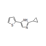 2-Cyclopropyl-5-(2-thienyl)-1H-imidazole