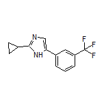 2-Cyclopropyl-5-[3-(trifluoromethyl)phenyl]-1H-imidazole