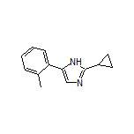 2-Cyclopropyl-5-(o-tolyl)-1H-imidazole