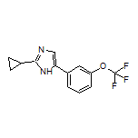 2-Cyclopropyl-5-[3-(trifluoromethoxy)phenyl]-1H-imidazole