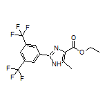Ethyl 2-[3,5-Bis(trifluoromethyl)phenyl]-5-methyl-1H-imidazole-4-carboxylate