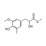 Methyl 2-Hydroxy-3-(4-hydroxy-3-methoxy-5-methylphenyl)propanoate