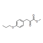 Methyl 2-Oxo-3-(4-propoxyphenyl)propanoate