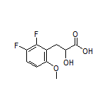 3-(2,3-Difluoro-6-methoxyphenyl)-2-hydroxypropanoic Acid