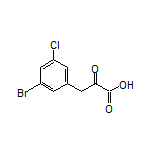 3-(3-Bromo-5-chlorophenyl)-2-oxopropanoic Acid