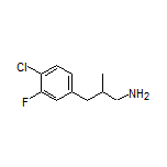 3-(4-Chloro-3-fluorophenyl)-2-methyl-1-propanamine