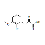 3-(2-Chloro-3-methoxyphenyl)-2-oxopropanoic Acid