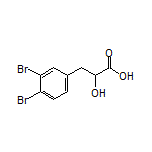 3-(3,4-Dibromophenyl)-2-hydroxypropanoic Acid