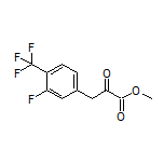 Methyl 3-[3-Fluoro-4-(trifluoromethyl)phenyl]-2-oxopropanoate