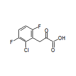 3-(2-Chloro-3,6-difluorophenyl)-2-oxopropanoic Acid