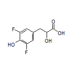 3-(3,5-Difluoro-4-hydroxyphenyl)-2-hydroxypropanoic Acid