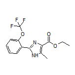 Ethyl 5-Methyl-2-[2-(trifluoromethoxy)phenyl]-1H-imidazole-4-carboxylate