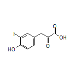 3-(4-Hydroxy-3-iodophenyl)-2-oxopropanoic Acid