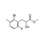 Methyl 3-(2-Bromo-6-fluoro-3-methylphenyl)-2-hydroxypropanoate