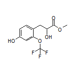 Methyl 2-Hydroxy-3-[4-hydroxy-2-(trifluoromethoxy)phenyl]propanoate