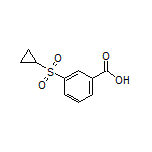 3-(Cyclopropylsulfonyl)benzoic Acid