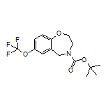 4-Boc-7-(trifluoromethoxy)-2,3,4,5-tetrahydrobenzo[f][1,4]oxazepine